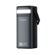 ROMOSS 75000mAh Power Bank 280W Fast Charge 4 USB LED PMT75-DC Camping Charger