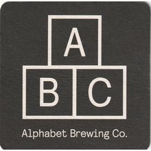 BEER MAT - ALPHABET BREWING CO (MANCHESTER) - (Cat No 001) - (2015)