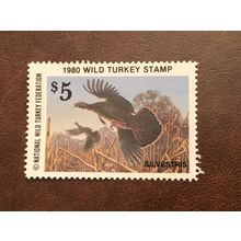 ICOLLECTZONE Wild Turkey Federation 1980 Stamp VF NH