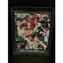 John Taylor #255 | 1991 Ultra Football Trading Card