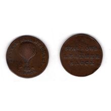 Great Britain. Sparrow's Sauce Unofficial Farthing 1826. dy15590