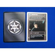 Star Wars 1997 Dagobah Decipher CCG W/B Card Commander Nemet DS