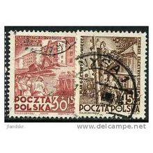 1952 Michel 746/747 - #4 fine used (o)