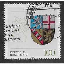 GER 1994 100pf 'SAARLAND' FINE USED (EBID52-204)