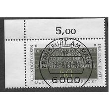 GER 1981 50pf 'GERMAN LAW - ARTICLE 20' FINE USED(EBID60-753)