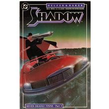 THE SHADOW ' Seven Deadly Finns ' issue # 3 (1987)
