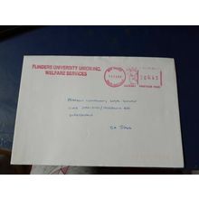 australia commercial 1998 cover used special postmark as in pic flinders uni