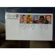 australia 2000 faces of australia set of 5 covers, packet not opened to show all