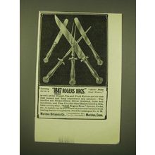 1902 1847 Rogers Bros. Carving Sets Ad