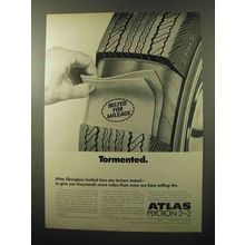 1970 Atlas Plycron 2 plus 2 Tire Ad - Tormented