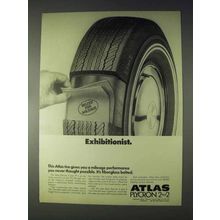 1970 Atlas Plycron 2 Plus 2 Tires Ad - Exhibitionist