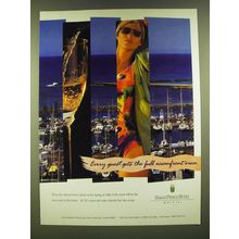 1990 Hawaii Prince Hotel Ad - Every guest gets the full oceanfront view