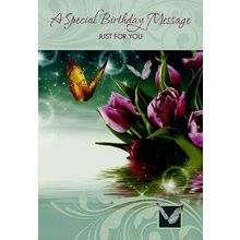 A Special Birthday Message - General Birthday Greeting Card - 01267-1