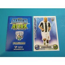Roman Bednar - West Bromwich Albion - Match Attax 2008/09 Football Card