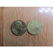 France Republic 1996 5 Centimes Coin