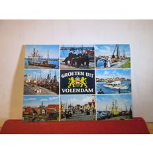 multiview, VOLENDAM, HOLLAND unused postcard =