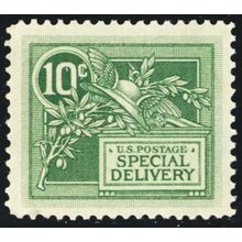 E7, Unused (Regummed) VF 10¢ Special Delivery - (SCV $65) - Stuart Katz