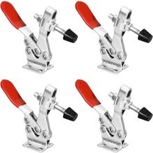 POWERTEC 4PK Toggle Clamp, 500 Lbs Holding Capacity, 225D Quick Release Horizont