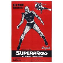 Superargo Vs Diabolicus 04 Poster Canvas Movie Film Print A0 A1 A2 A3 A4 A5 A6 A