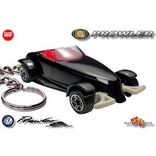 HTF RARE KEYCHAIN BLACK PLYMOUTH PROWLER CUSTOM Ltd Ed.