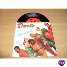 darts, let`s hang on / cairoli. 1980 7" p/s.magnet, mag