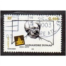 FRA 2002 46c 'ALEXANDRE DUMAS' FINE USED (EBID20387)