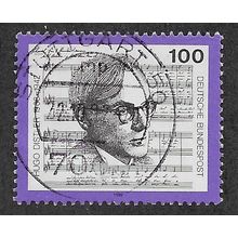 GER 1992 100pf 'HUGO DISTLER' FINE USED (EBID54-536)