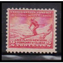 716 2c Lake Placid Fine MNH Z0799