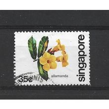 Singapore.SG393 35c Allamanda.Fine Used.Jul25