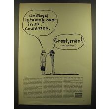 1966 Uniroyal Company Ad - Great, Man!