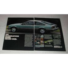 1979 2-pg Opel Monza Ad - In German