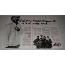 1979 Sierra Designs Thinsulate Garments Ad - Warmth