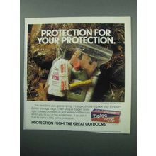 1989 Ziploc Storage Bags Ad - Protection For Protection
