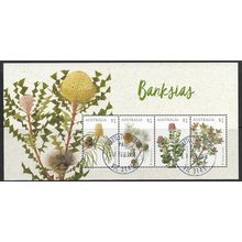 AUS 2018 'BANKSIAS' M/S FINE USED (EBID53-611XLa)