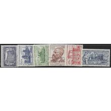 1956/1958 6 different values - cancelled