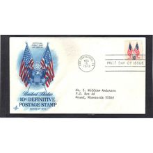 FDC Art Craft 1509 10c Flags (Cachet-Typed/A) CV39702