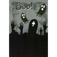 BOO! - Halloween Greeting Card - 25198