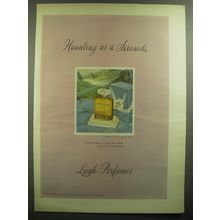 1947 Leigh Poetic Dream Perfume Ad - Haunting as a serenade