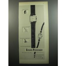 1952 Girard Perregaux Watches Ad - Observe the Face the grace of the hands