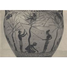 Dance Of The Clouds Attic Greek Antique Knucklebone Vase Postcard