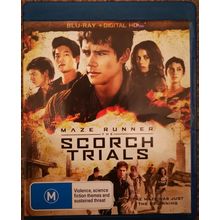 Maze Runner The Scorch Trials Blu Ray Dexter Darden Terry Dale FREE POSTAGE