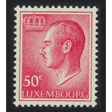 Luxembourg Grand Duke Jean 50c. red Normal paper 1965 MNH SG#758 MI#710x