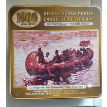 Jigsaw The New Frontiers 1000 pieces in a tin box