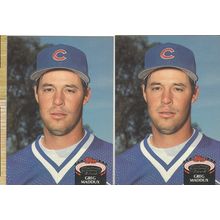 1992 TOPPS STADIUM CLUB GREG MADDUX #665