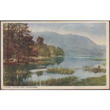 Rydal Water and Loughrigg, Westmorland, 1928 - Postcard