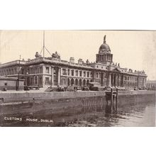 ED 192 DUBLIN - CUSTOM HOUSE .RP POSTCARD