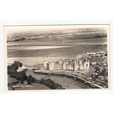 Caernarvon Castle Postcard RP Wales District View Publishers