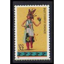 3073 32c Butterfly Dance Fine MNH W5255