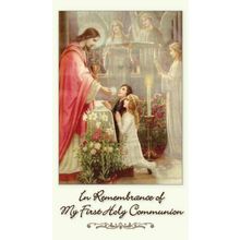 My First Holy Communion Prayer Card, 10-pack