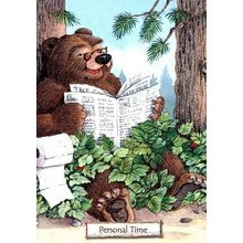 Personal Time - Humorous - Tree Free Greeting Card - 10951